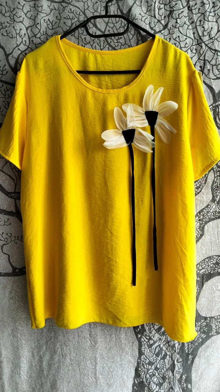 tunique jaune
